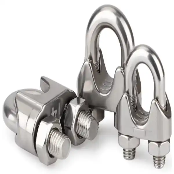 Hot-Dip Galvanized Wire Rope Clamp Resists Corrosion in Outdoor Rigging
